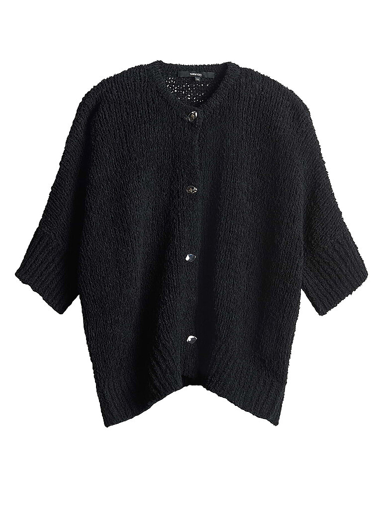 SOMEDAY Strickjacke TIBELITA schwarz | 40 von someday