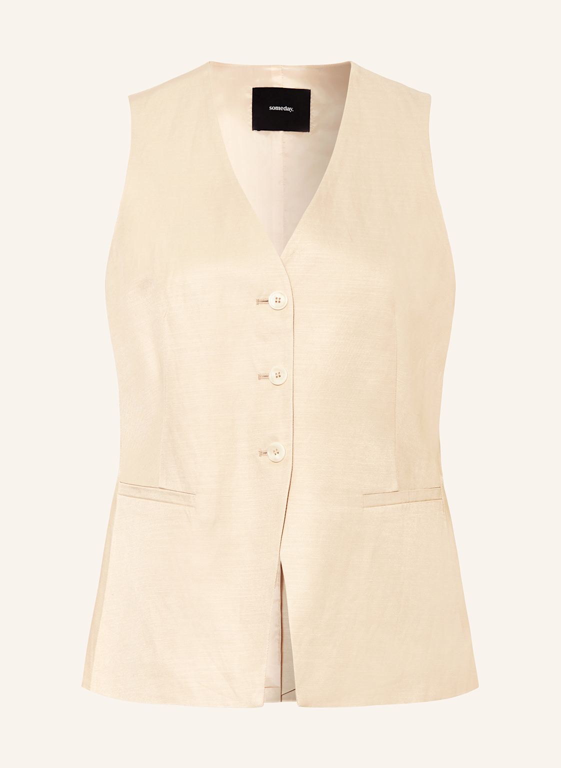 Someday Blazerweste Noronja beige Someday Blazerweste Noronja beige von someday