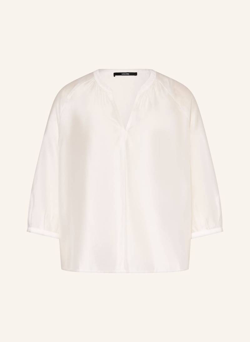 Someday Blusenshirt Zamudra Mit 3/4-Arm weiss von someday