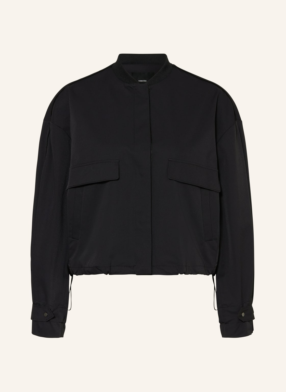 Someday Cropped-Blouson Norty schwarz