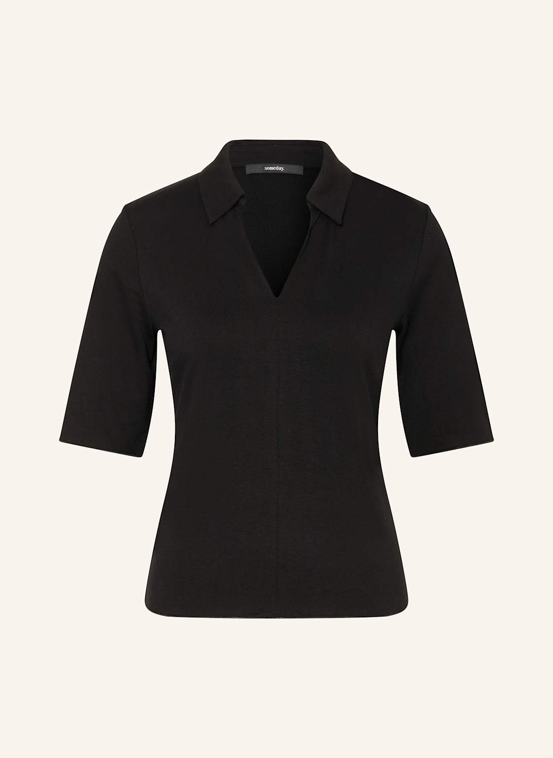 Someday Jersey-Poloshirt Kirosa schwarz Someday Jersey-Poloshirt Kirosa schwarz von someday