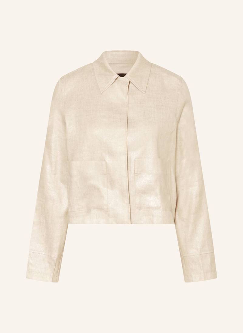 Someday Overjacket Nania Mit Leinen beige von someday