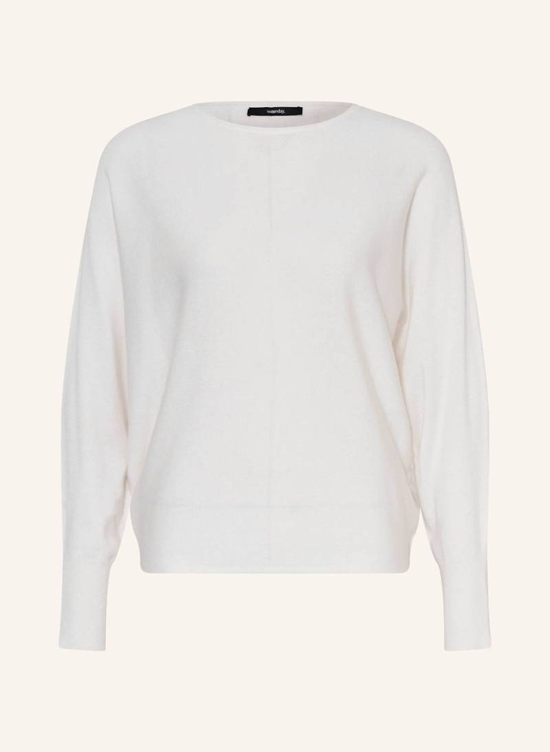 Someday Pullover Taliya Line weiss von someday