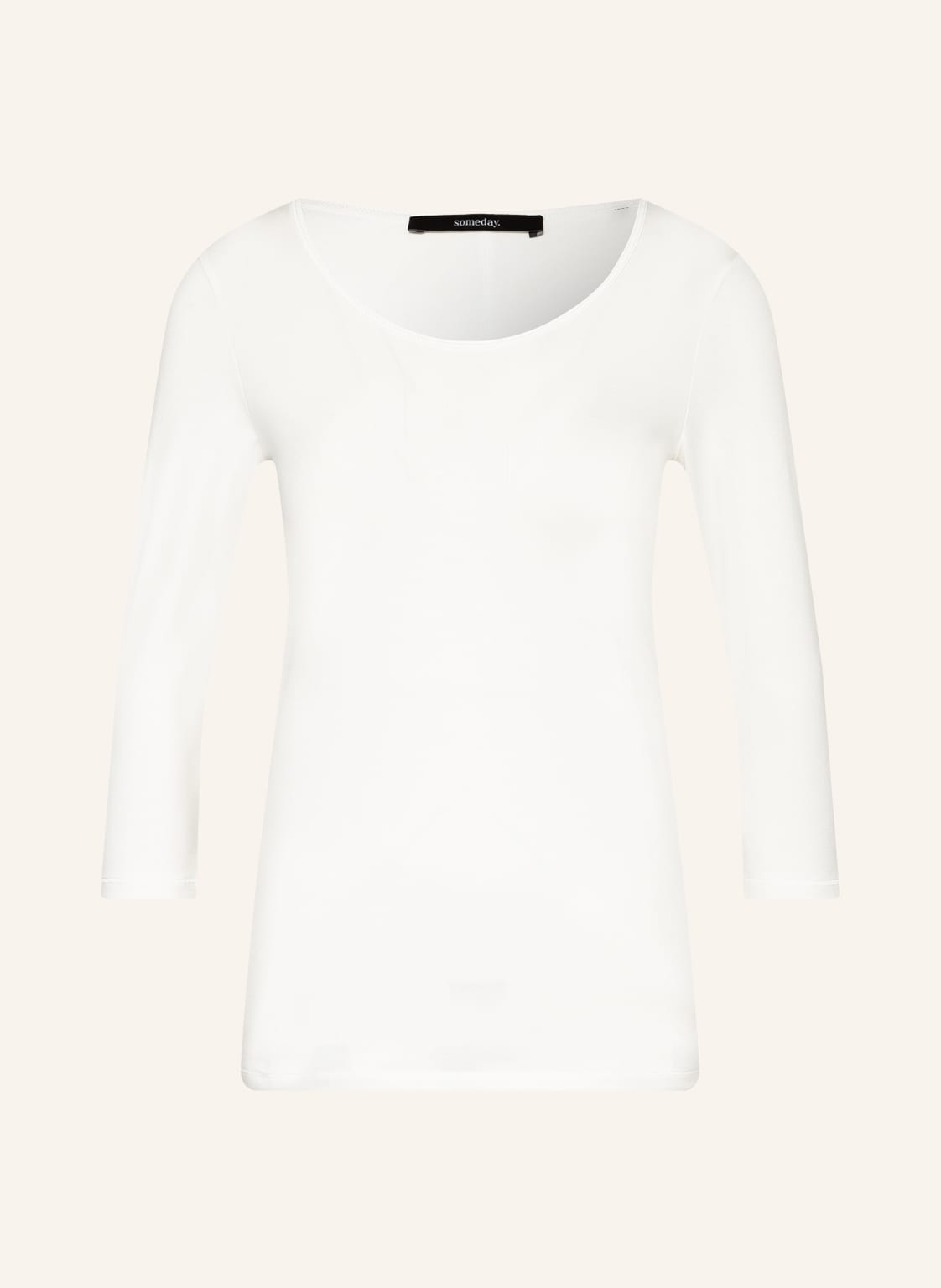 Someday Shirt Kain Mit 3/4-Arm weiss Someday Shirt Kain Mit 3/4-Arm weiss von someday