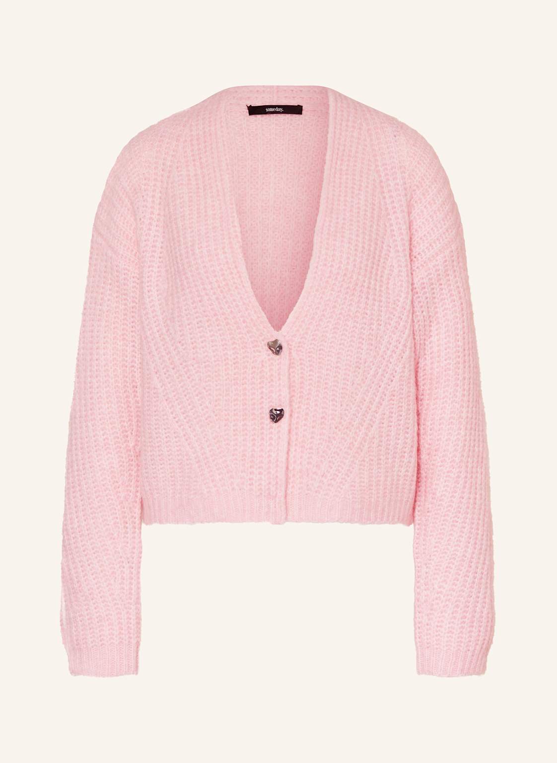 Someday Strickjacke Triya rosa von someday