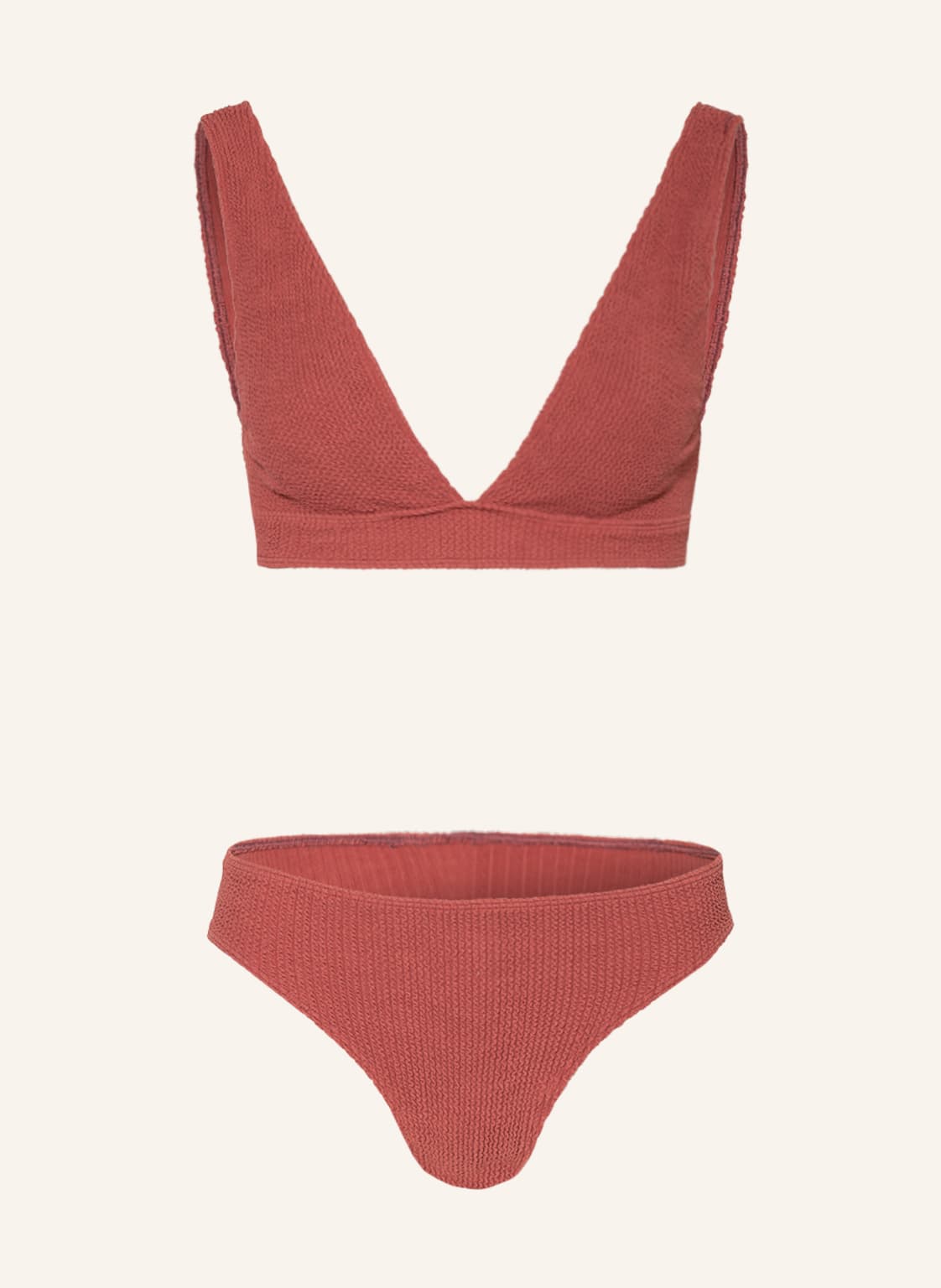 Sorbet Island Bralette-Bikini Aqua rot von sorbet island