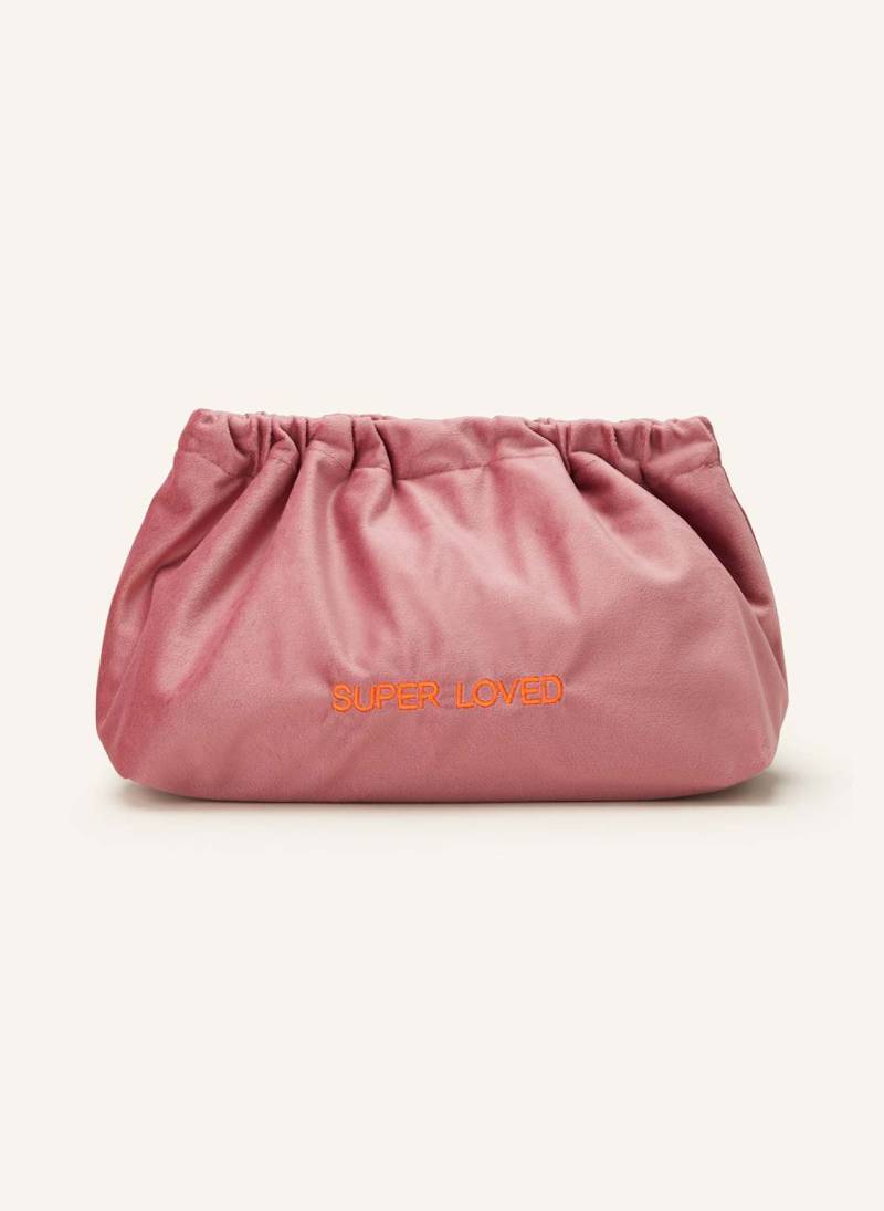 Sorbet Island Clutch Super Loved rosa von sorbet island