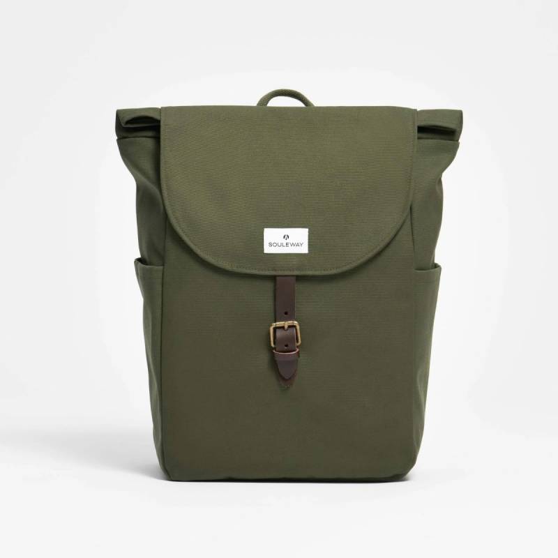 Classic Backpack L, Dark Olive von souleway