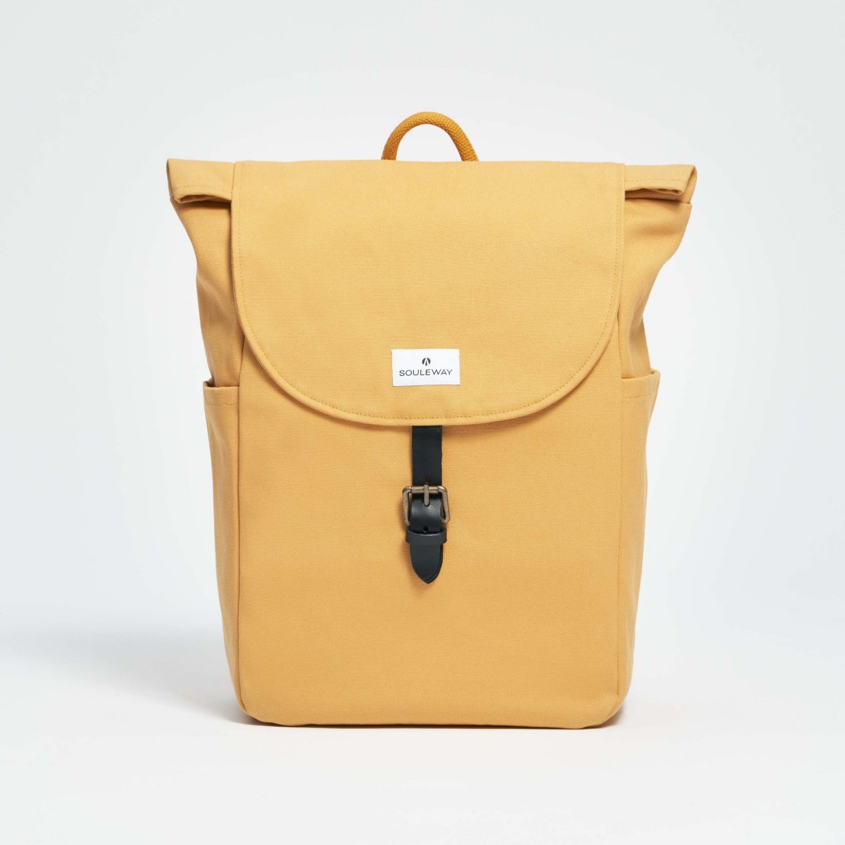 Classic Backpack L, Mustard Yellow von souleway