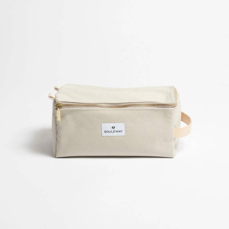 Classic Washbag L, Desert Sand von souleway