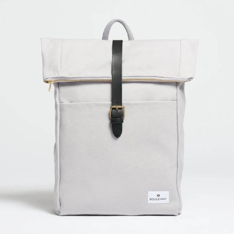 Foldtop Rucksack, Dust Grey von souleway