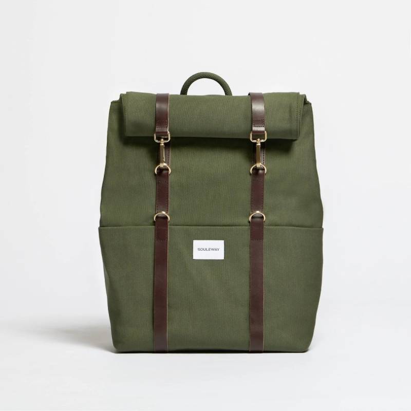 Premium Backpack, Dark Olive von souleway