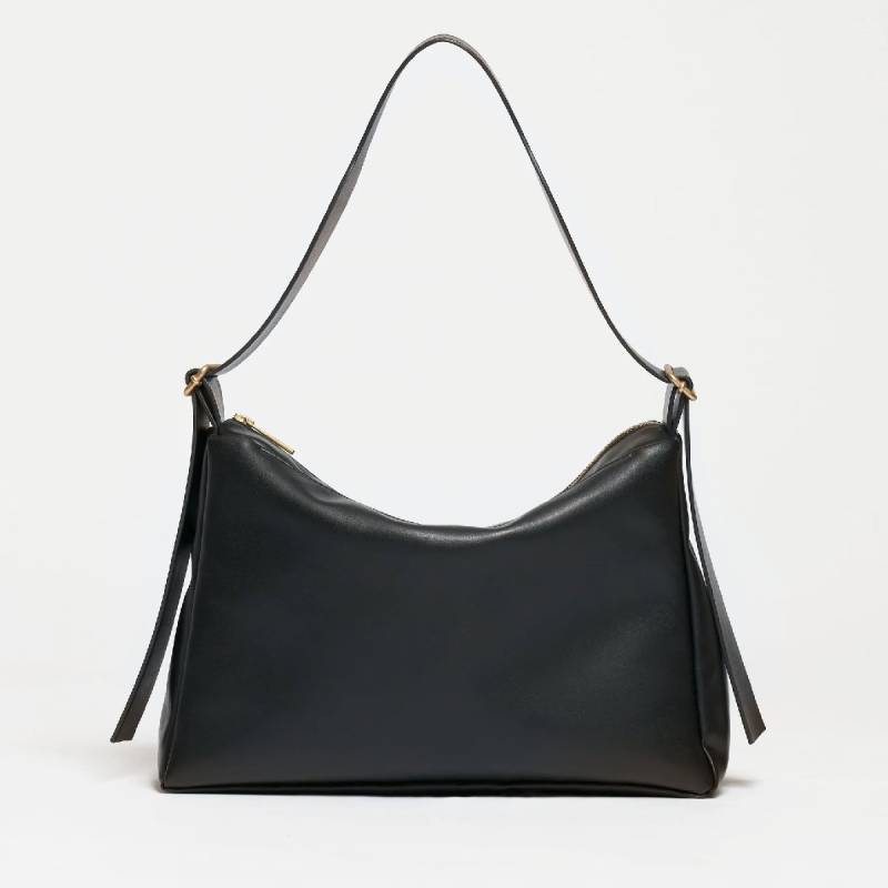 Slouchy Shoulder Bag, Night Black von souleway