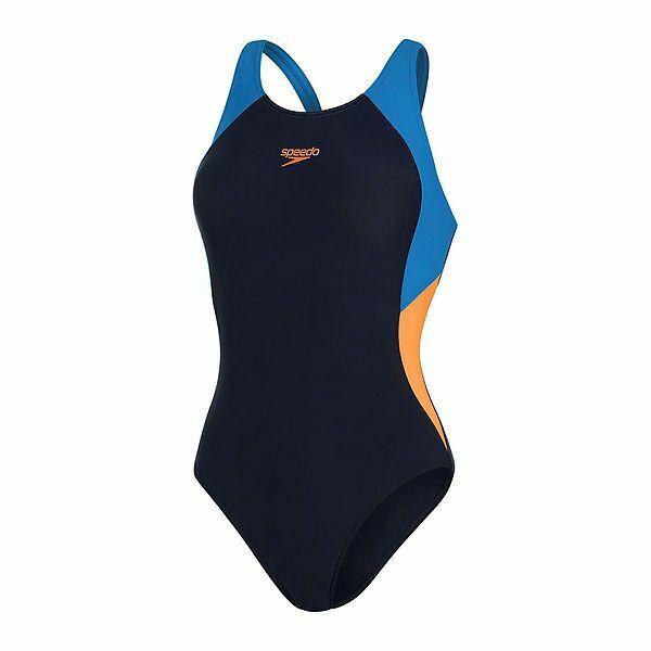 Badeanzug, Damen Eco Medley Logo Damen  46 von speedo