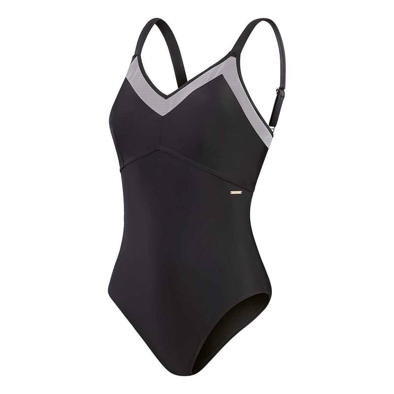 Badeanzug, Damen Eco Mesh Detail 1p Bla Damen  38 von speedo