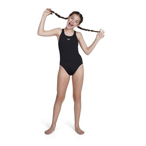 Speedo - Medalist Badeanzug, 116, Schwarz von Speedo