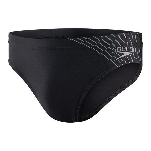 Badeslip Herren Black L von speedo