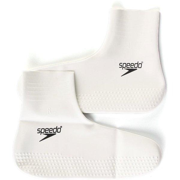 Poolsocken Damen Weiss L von speedo