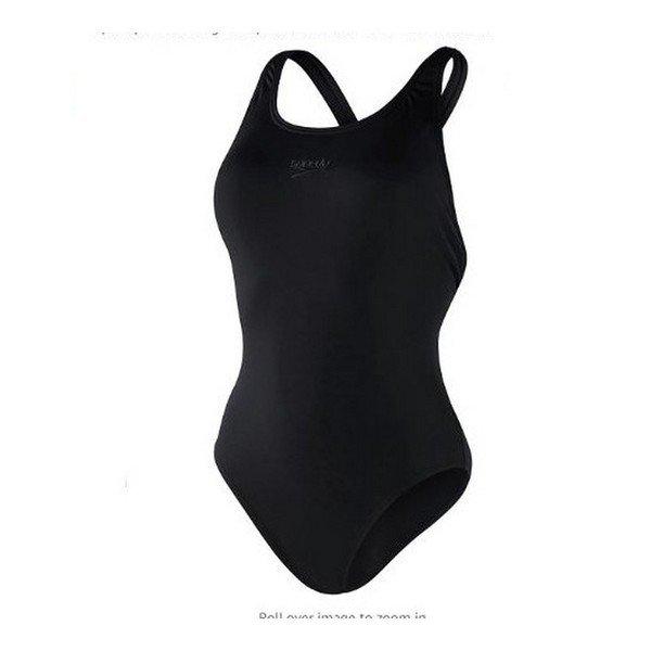 Power Badeanzug Damen Schwarz 36 von speedo