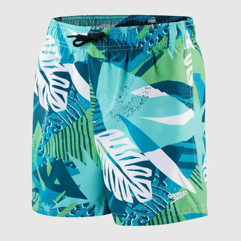 Printed 13" Watershort-l Jungen Grün L von speedo