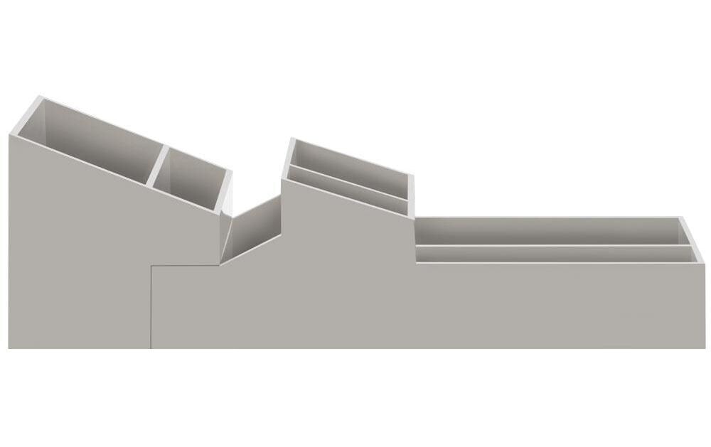 spirella Kosmetikbox »Skyline Storage 45137 cm Grau« spirella Kosmetikbox »Skyline Storage 45137 cm Grau« von spirella