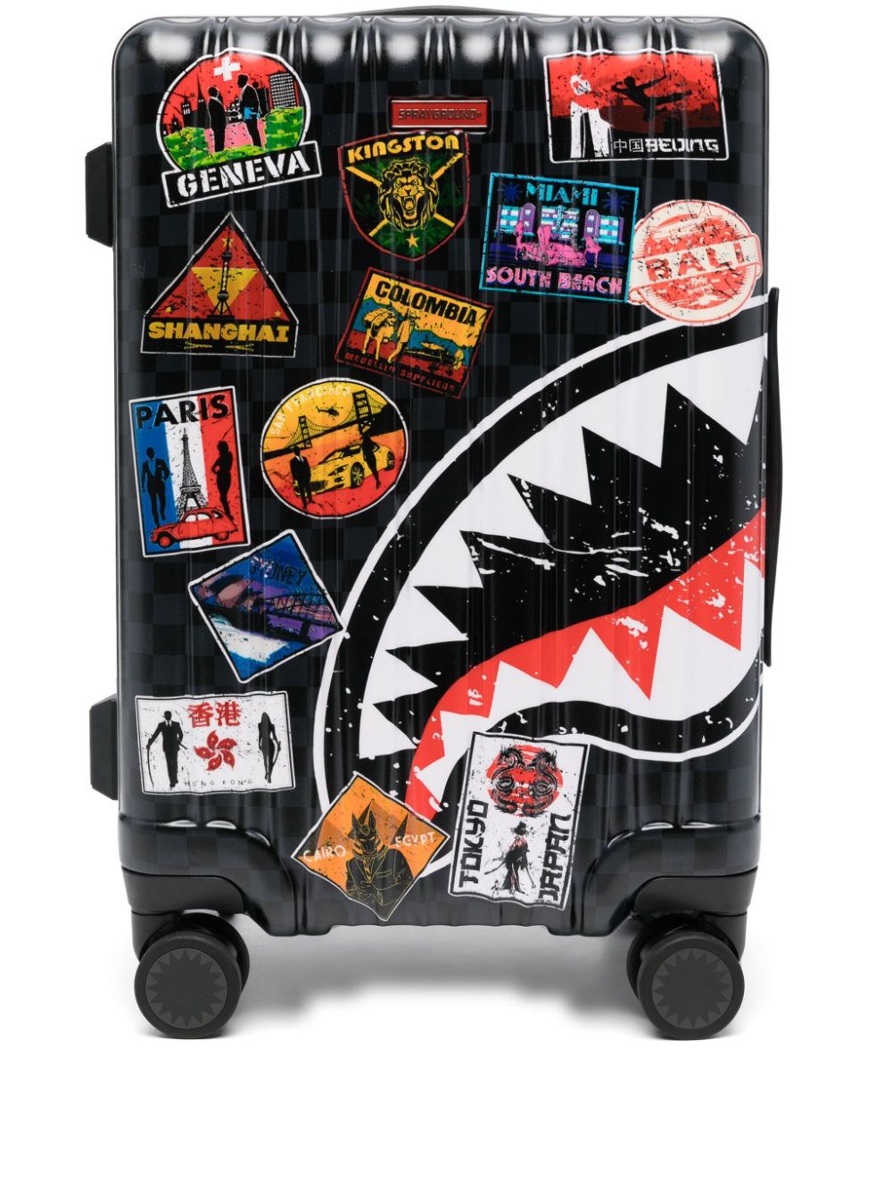 sprayground kid Global Mogul Lost Ticket trolley - Black von sprayground kid