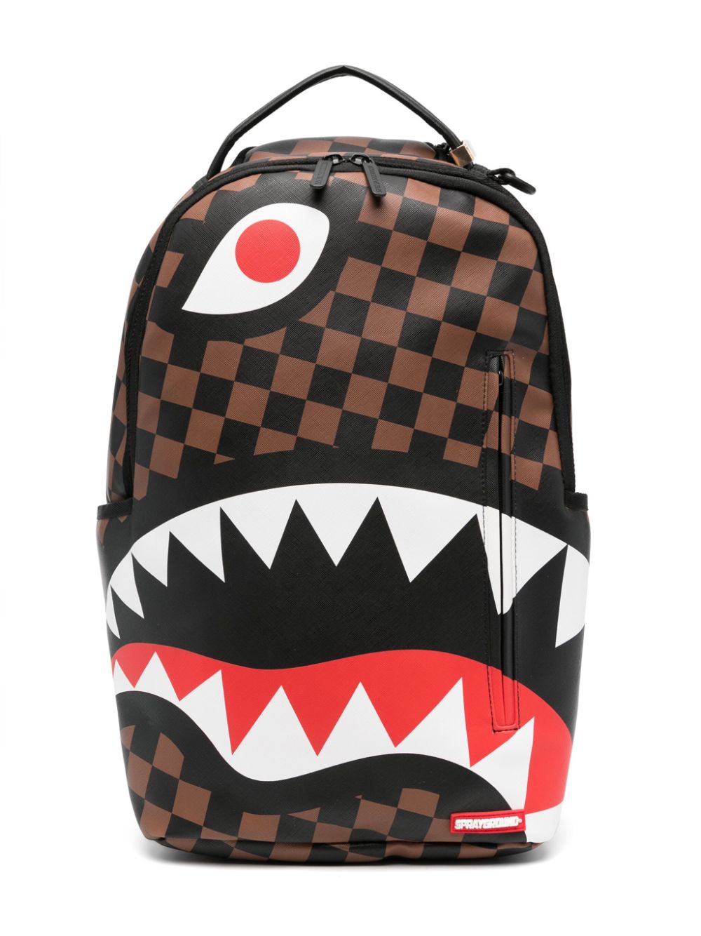 sprayground kid Hangover check-print backpack - Black von sprayground kid