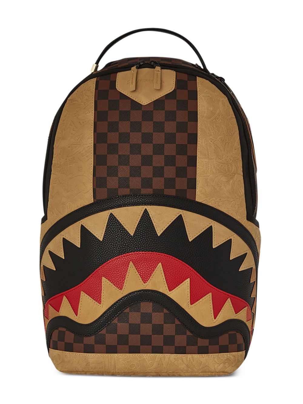 sprayground kid Henny Raceway Graff backpack - Neutrals von sprayground kid