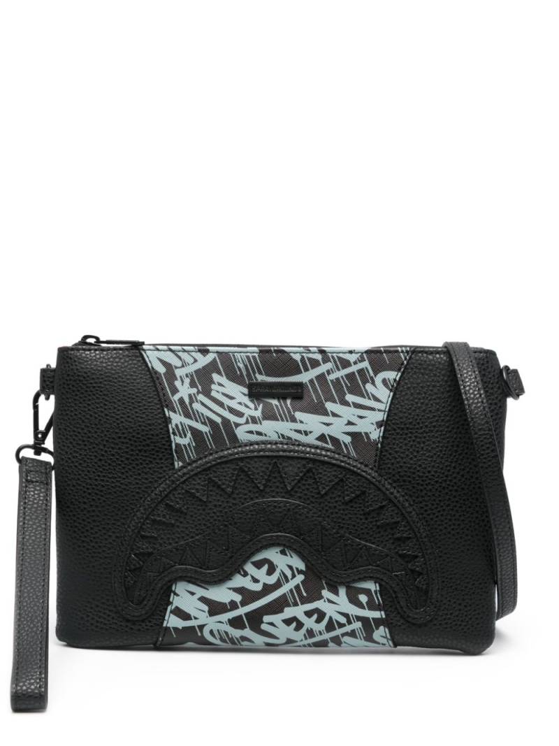 sprayground kid Midnight Raceway Graffiti cross body bag - Black von sprayground kid