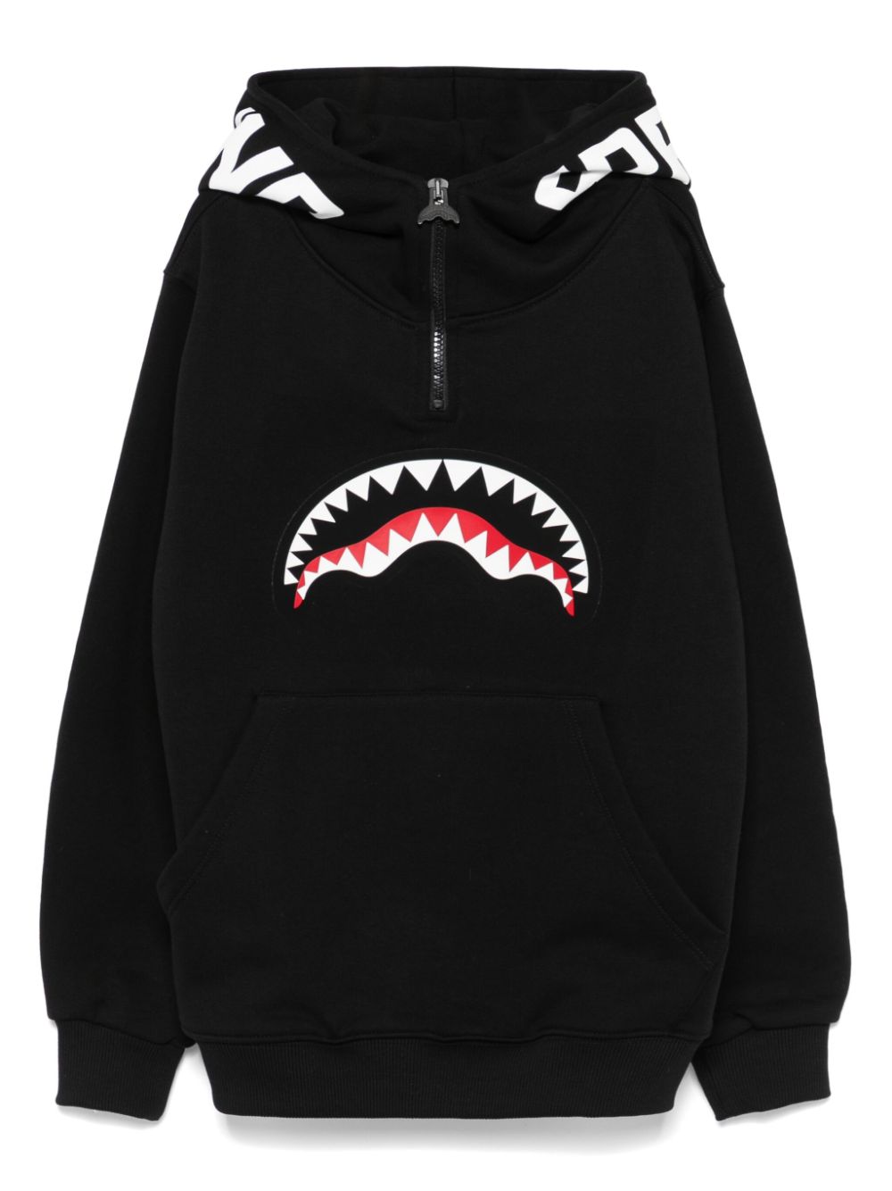 sprayground kid Shark Visor hoodie - Black von sprayground kid