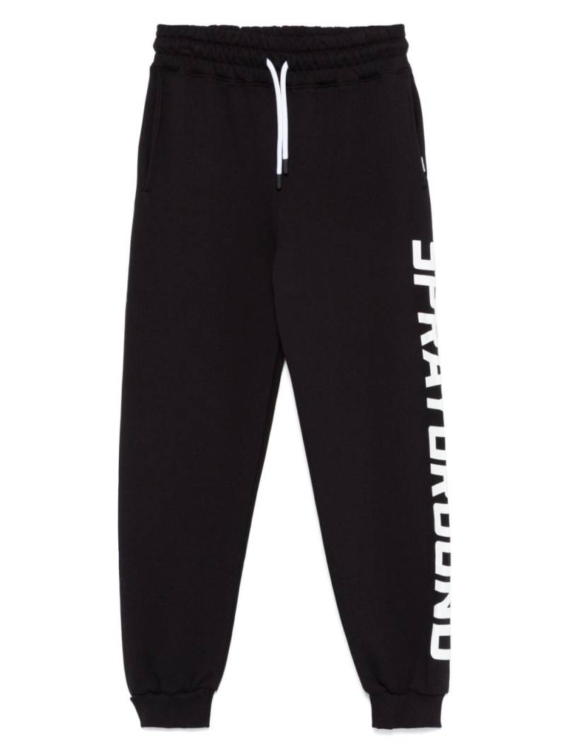 sprayground kid Spray on the Side track pants - Black von sprayground kid