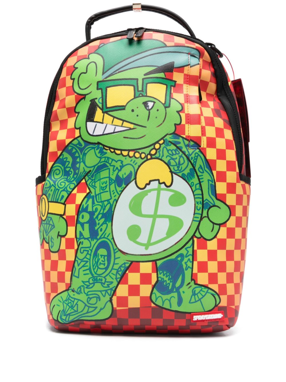 sprayground kid Tatted Money Bear backpack - Red von sprayground kid