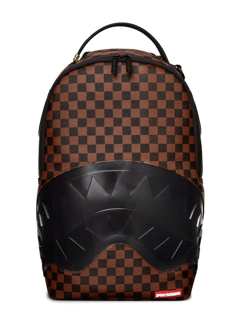 sprayground kid embossed-detail backpack - Brown von sprayground kid