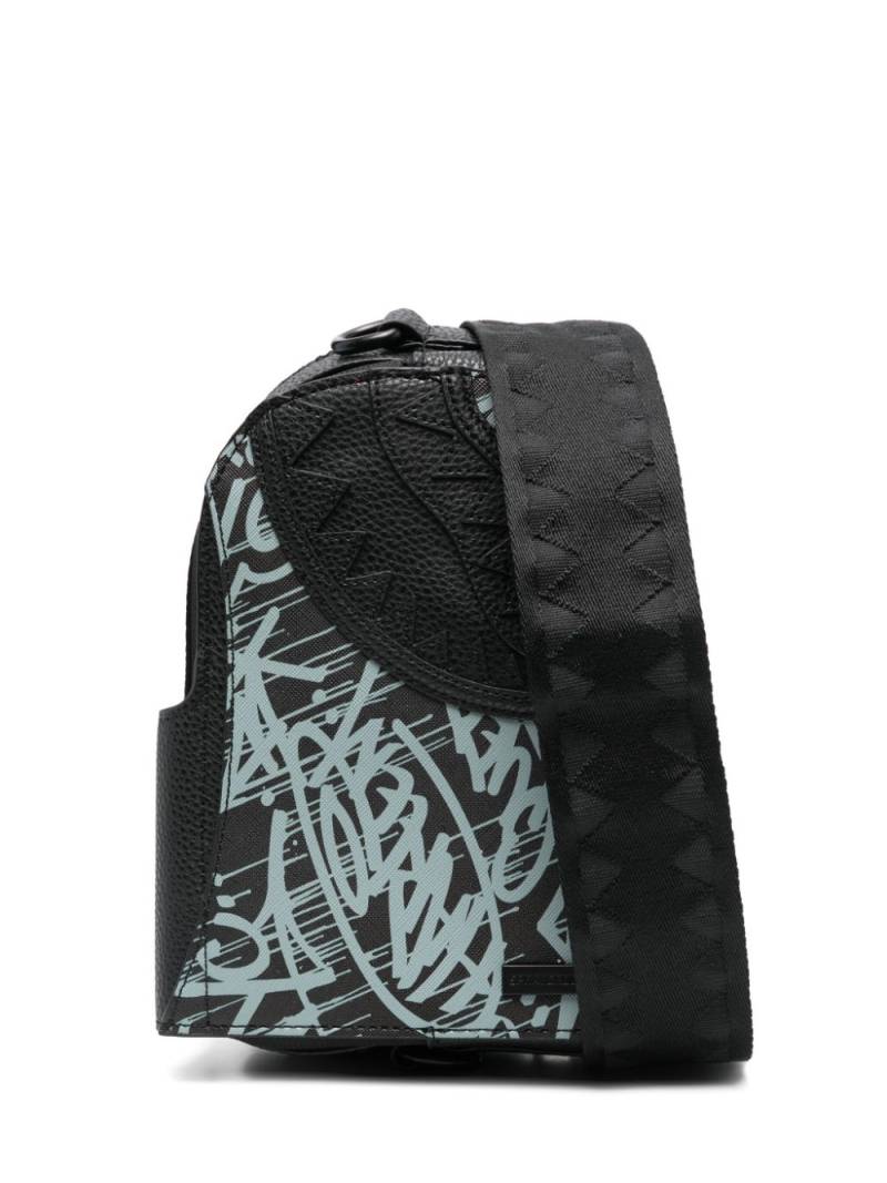 sprayground kid graffiti-print bag - Black von sprayground kid