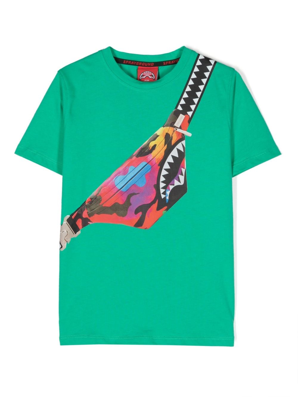 sprayground kid graphic-print T-shirt - Green von sprayground kid