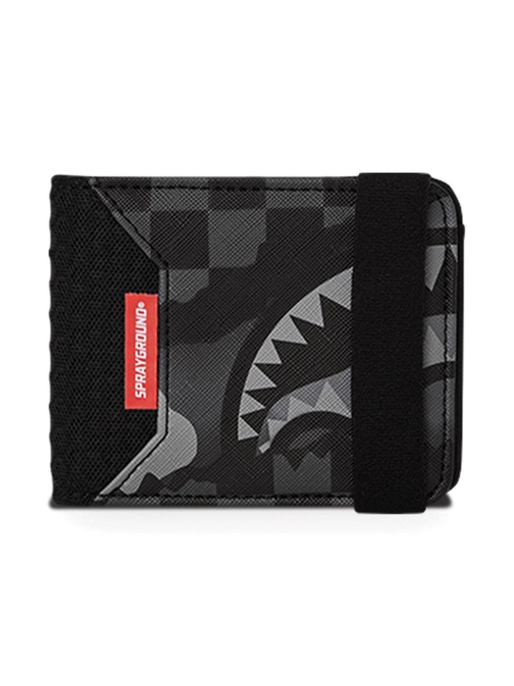 sprayground kid graphic-print wallet - Black von sprayground kid