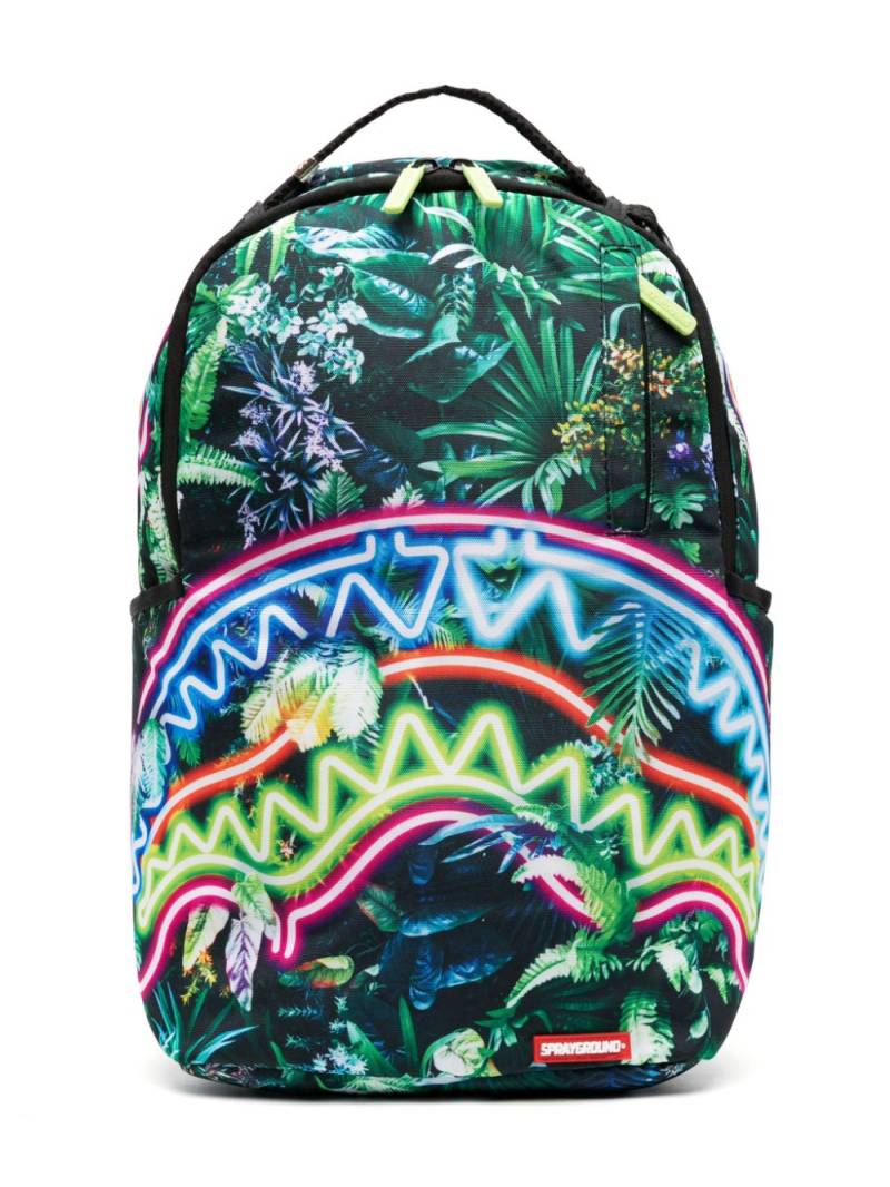 sprayground kid graphic-print zipped backpack - Green von sprayground kid