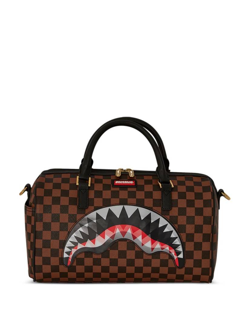 sprayground kid mini Sharks In Paris duffle bag - Brown von sprayground kid