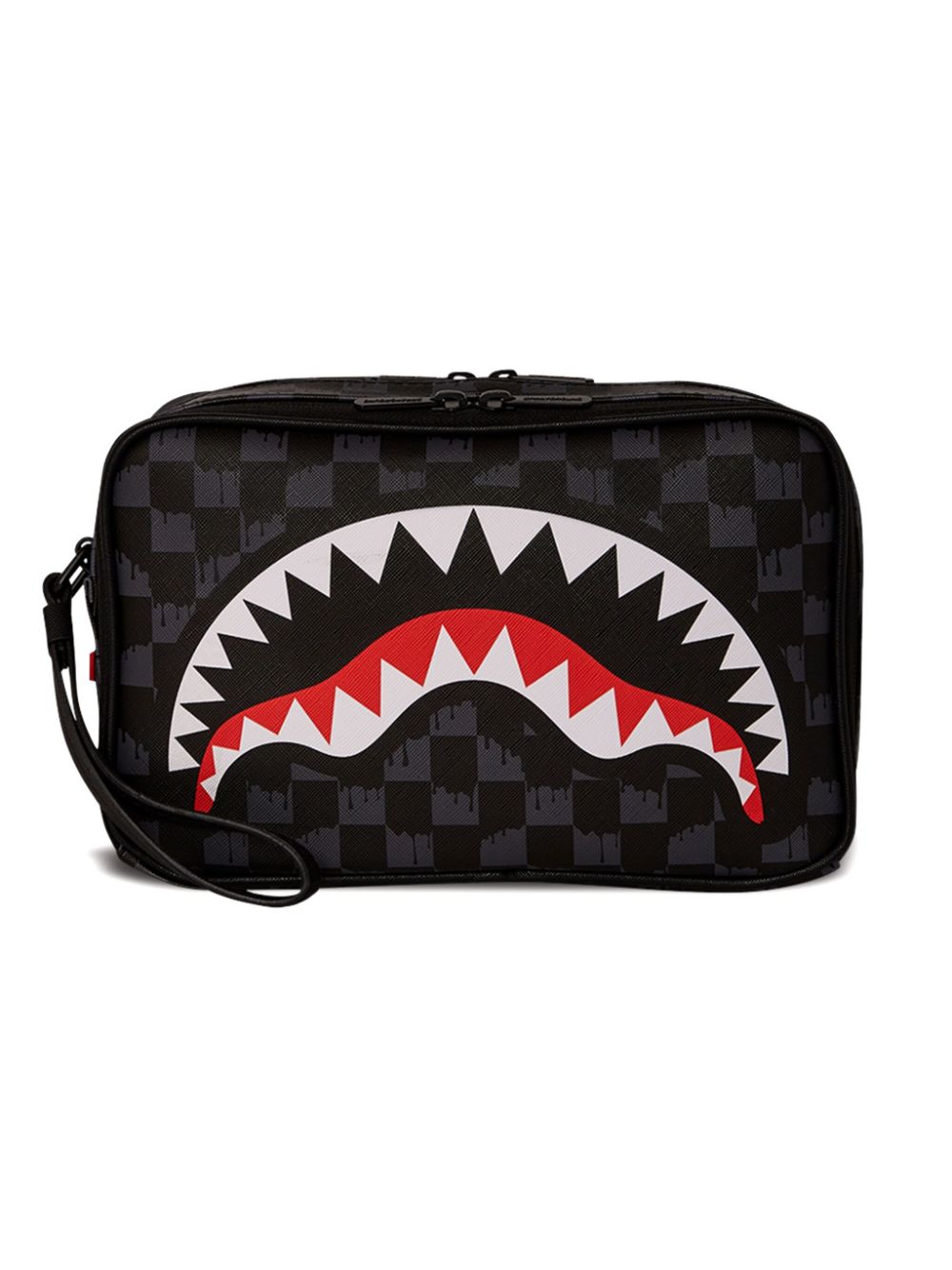 sprayground kid mix-print pouch - Black von sprayground kid