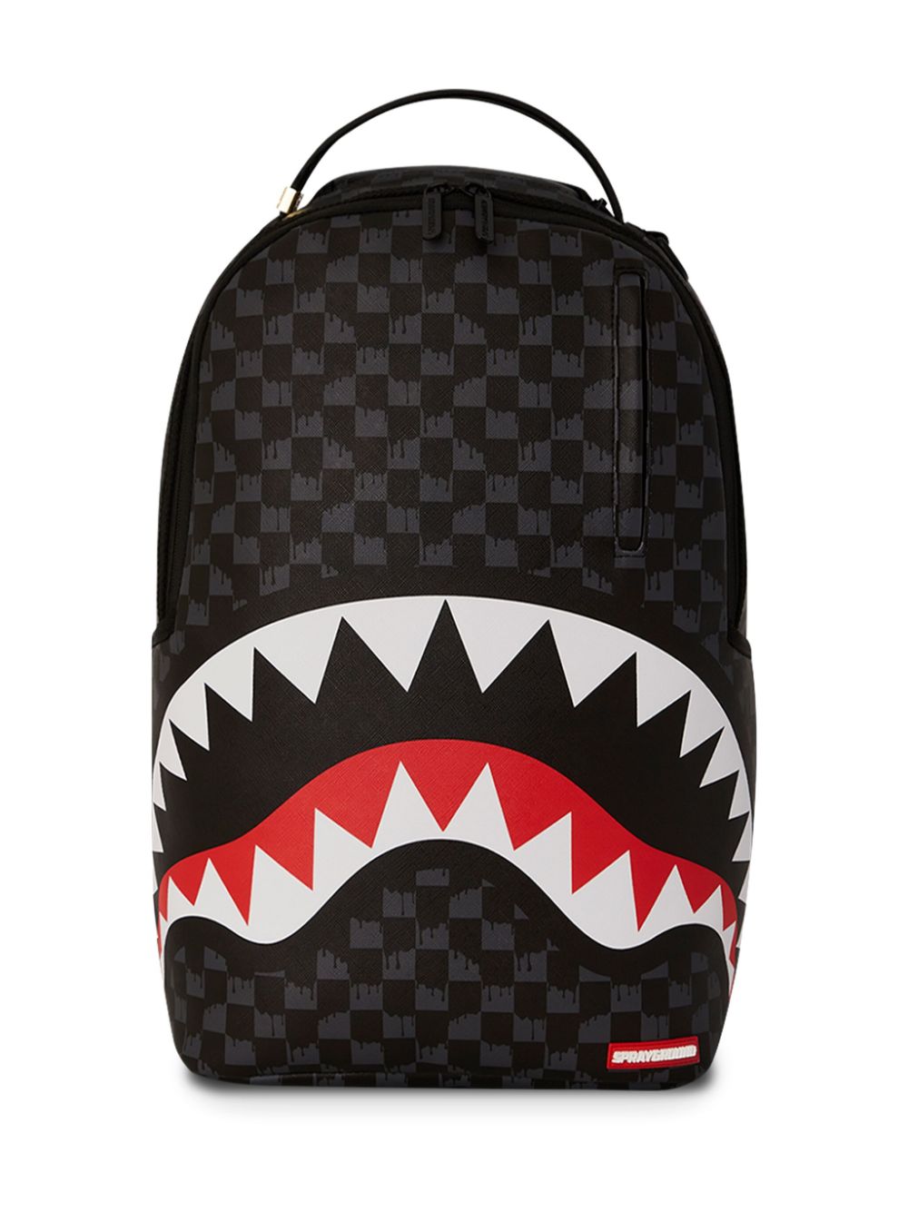 sprayground kid monster-print backpack - Black von sprayground kid