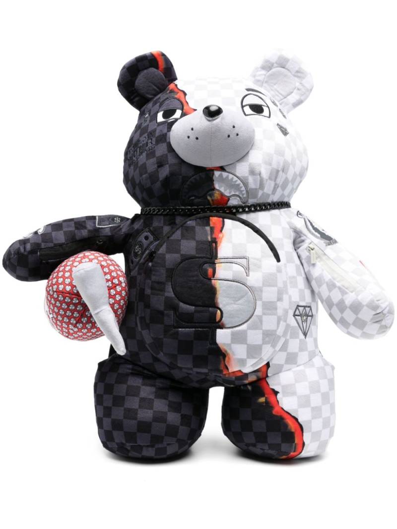 sprayground kid teddy-bear backpack - Black von sprayground kid