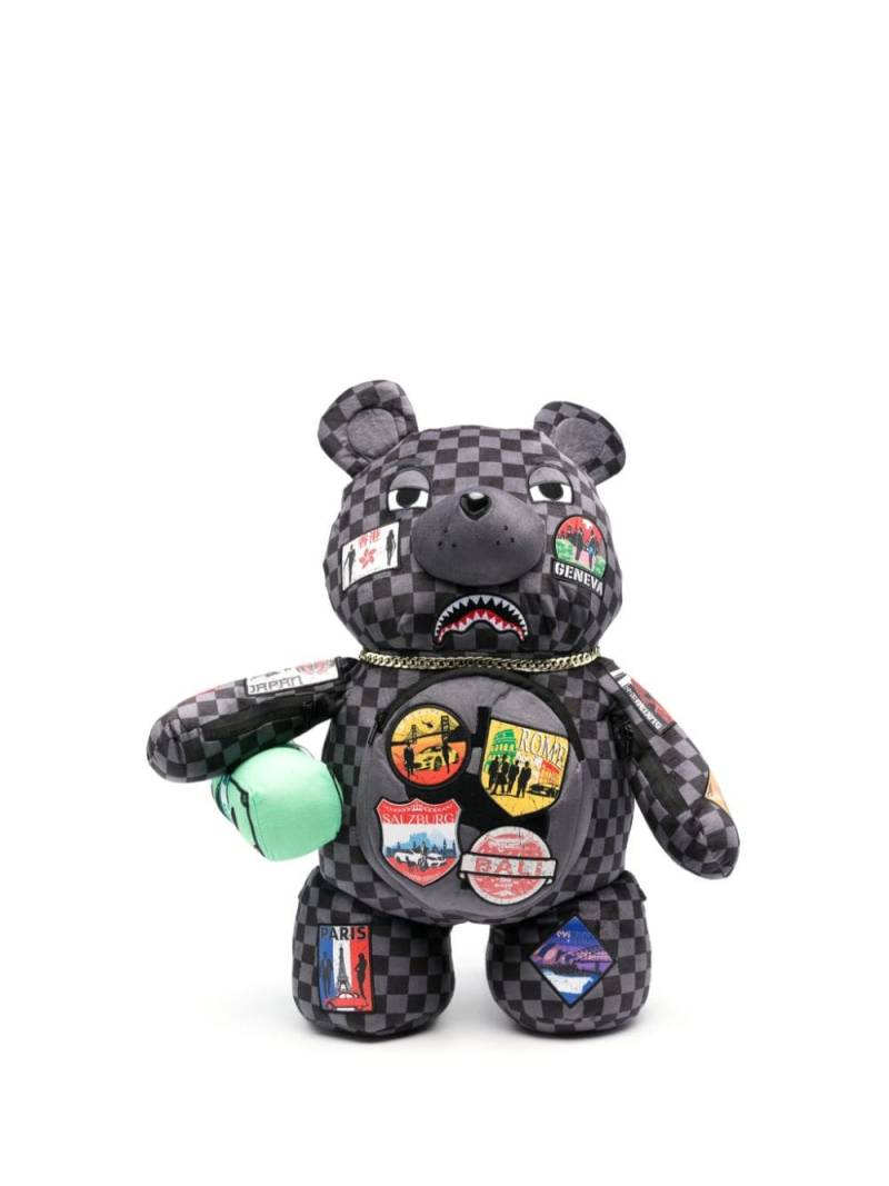 sprayground kid teddy-bear backpack - Black von sprayground kid