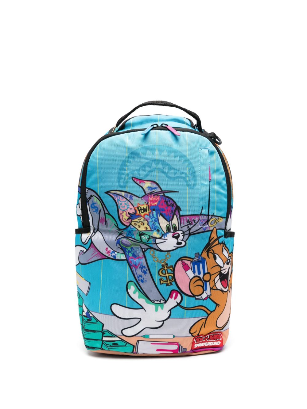 sprayground kid x Tom and Jerry Can't Catch Me backpack - Blue von sprayground kid