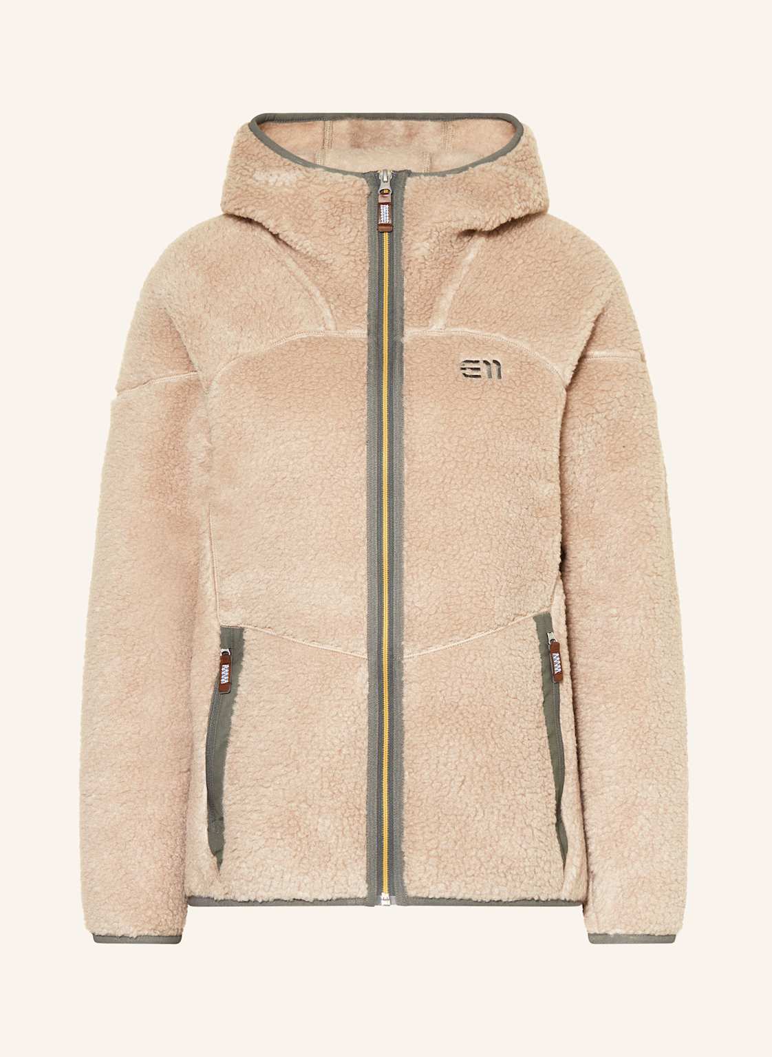 State Of Elevenate Fleecejacke Glacier beige