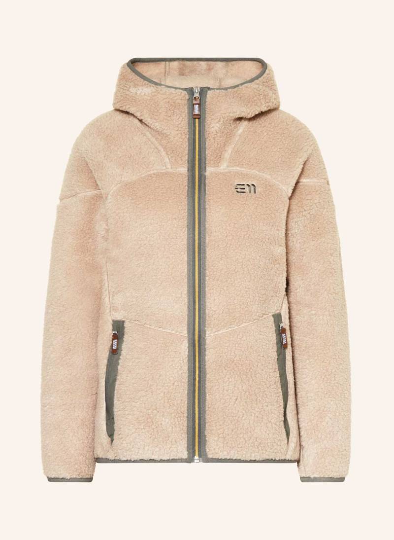 State Of Elevenate Fleecejacke Glacier beige von state of elevenate