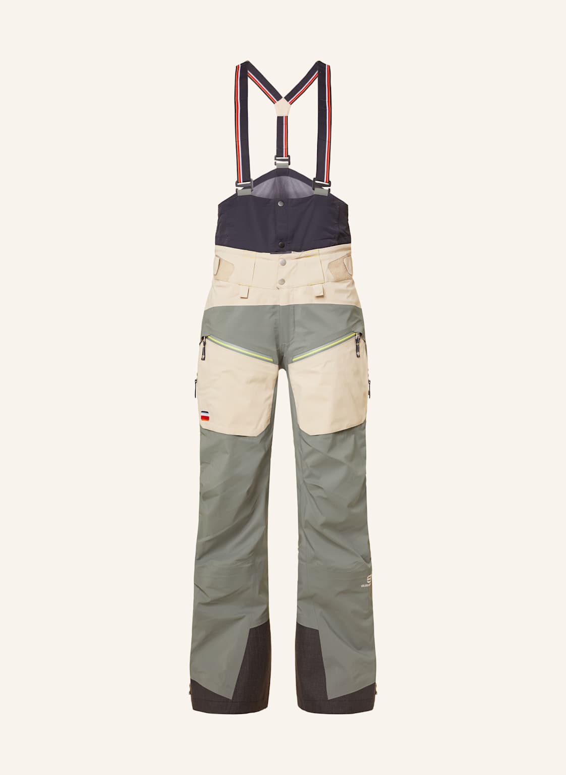 State Of Elevenate Hardshell-Skihose Bec De Rosses Xi beige von state of elevenate