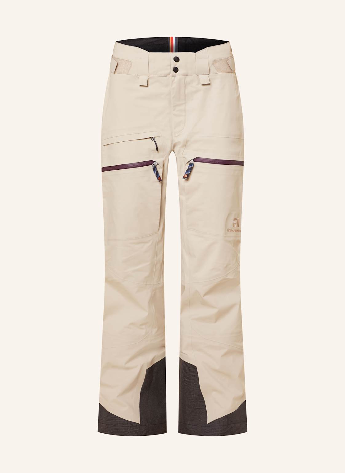 State Of Elevenate Hardshell-Skihose Pure beige von state of elevenate