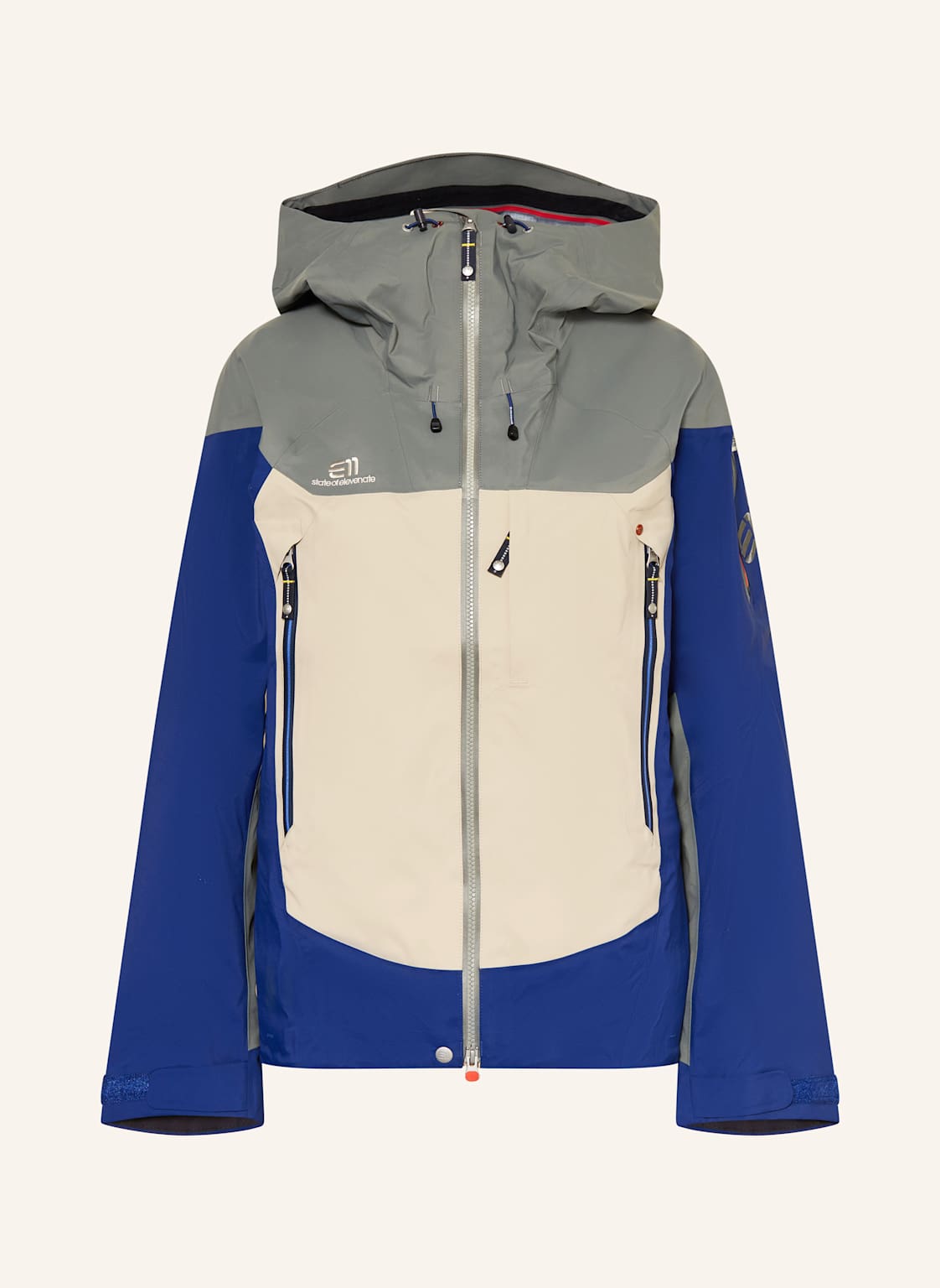 State Of Elevenate Hardshell-Skijacke Bec De Rosses Xi beige von state of elevenate