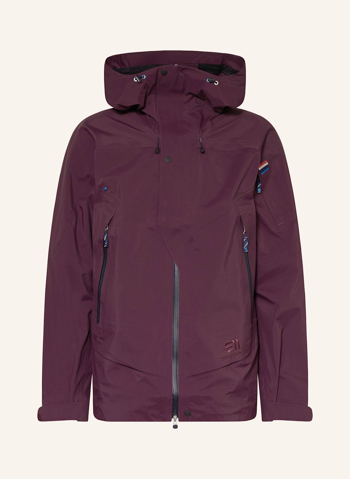 State Of Elevenate Hardshell-Skijacke Pure lila von state of elevenate