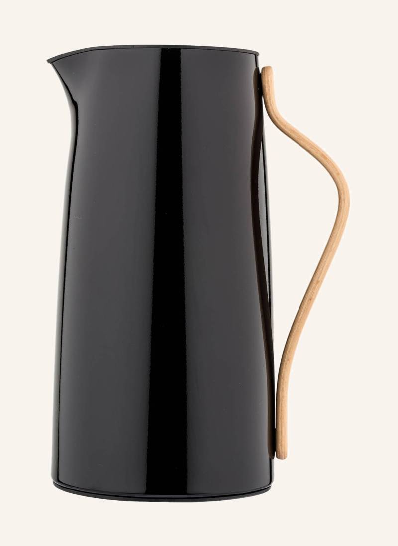 Stelton Isolierkanne Emma schwarz von stelton